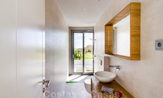Nouveau développement de villas de luxe modernes à vendre, en front de golf avec vue sur la mer à Mijas, Costa del Sol 62470 