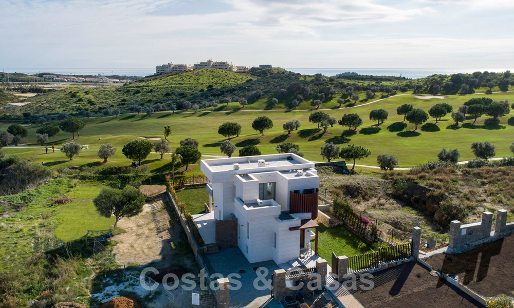 Nouveau développement de villas de luxe modernes à vendre, en front de golf avec vue sur la mer à Mijas, Costa del Sol 62478