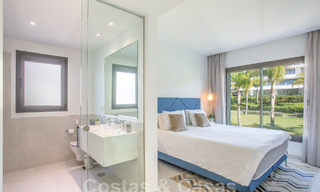 Appartement moderne de 3 chambres à coucher avec terrasses spacieuses à vendre sur le nouveau Golden Mile entre Marbella et Estepona 62514 