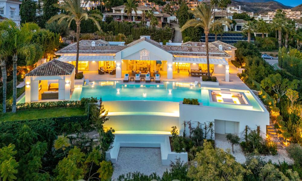 Villa de luxe sophistiquée avec vue panoramique sur la mer à vendre à Nueva Andalucia, Marbella 62759