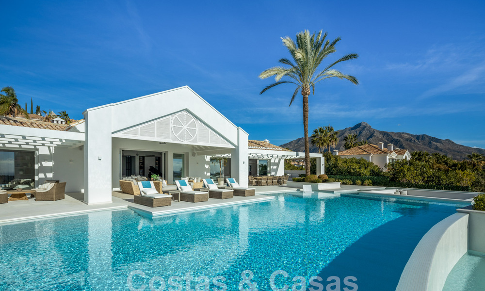 Villa de luxe sophistiquée avec vue panoramique sur la mer à vendre à Nueva Andalucia, Marbella 62771