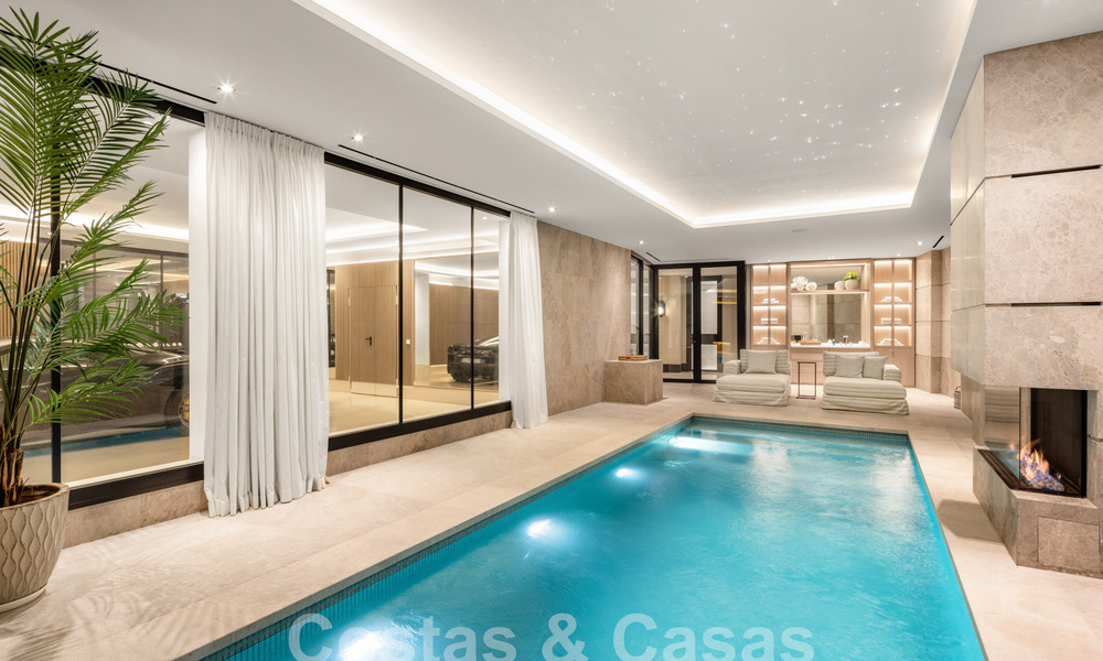 Villa de luxe sophistiquée avec vue panoramique sur la mer à vendre à Nueva Andalucia, Marbella 62787