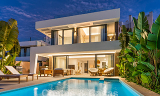 Villa moderne de luxe, prête à être emménagée, à vendre dans un complexe golfique protégé sur le nouveau Golden Mile, Marbella - Estepona 62939 