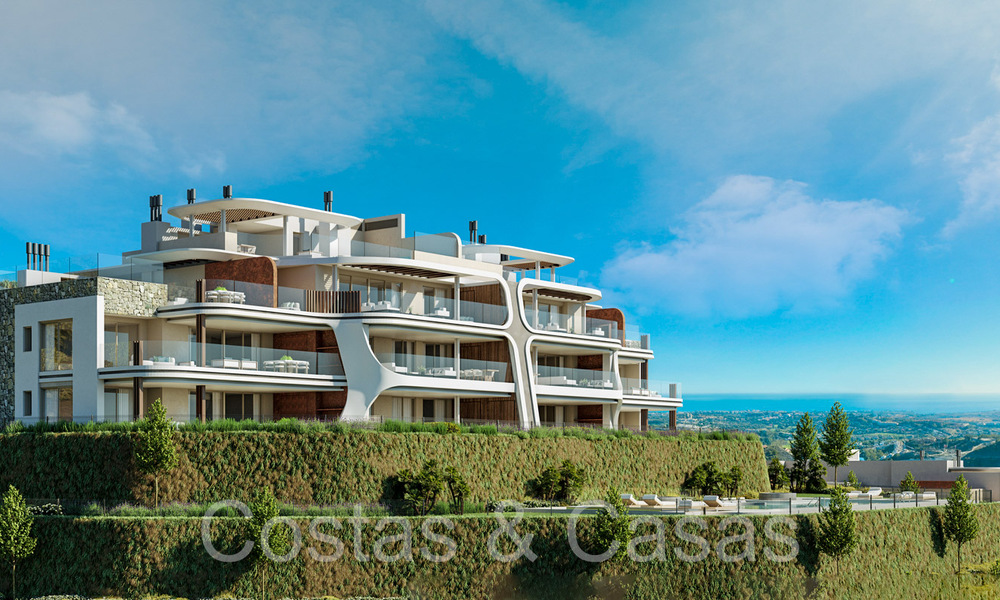 Nouveau projet de construction d'appartements à vendre, dans un complexe de golf privilégié sur les collines de Marbella - Benahavis 63768