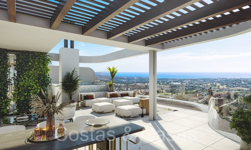 Nouveau projet de construction d'appartements à vendre, dans un complexe de golf privilégié sur les collines de Marbella - Benahavis 63777
