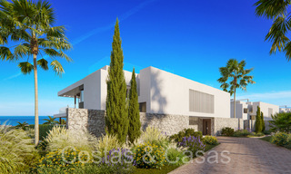 Maisons neuves et modernistes à vendre directement sur le terrain de golf à l'est de Marbella 64760 