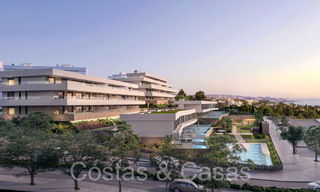 Nouveau projet de construction d'appartements durables avec vue panoramique sur la mer à vendre, près du centre d'Estepona 64688 