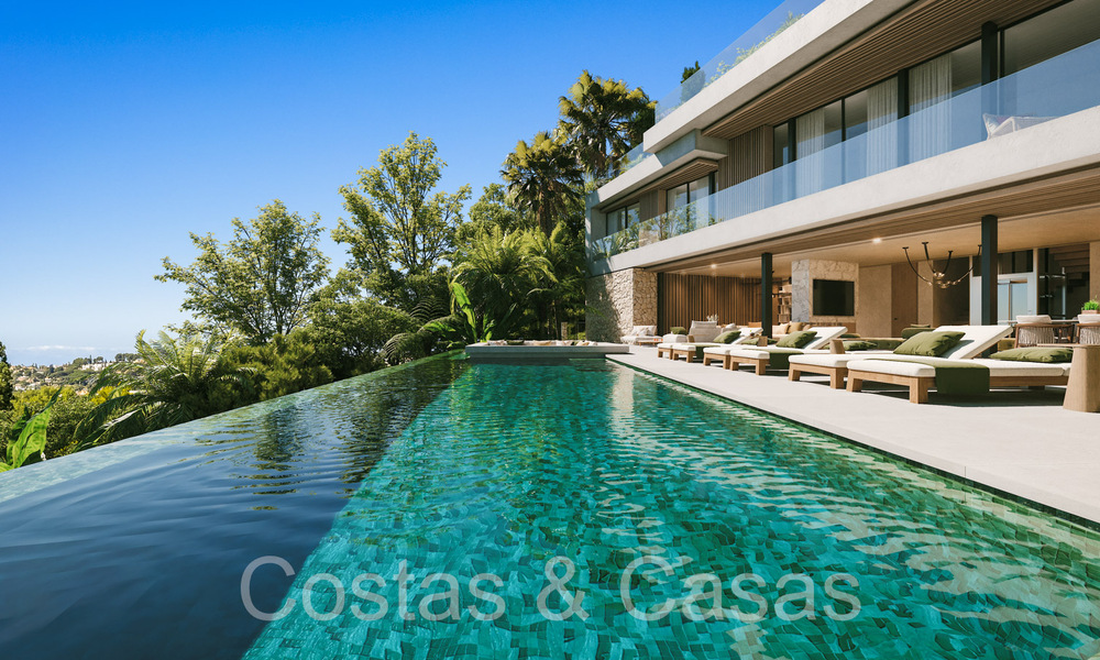 Terrain constructible + projet de villa exclusif à vendre à côté du terrain de golf à Nueva Andalucia, Marbella 64958