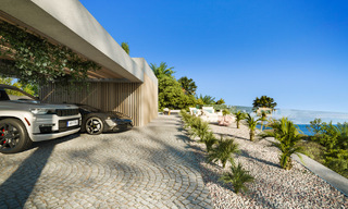 Terrain constructible + projet de villa à vendre à côté du terrain de golf à Nueva Andalucia, Marbella 64968 