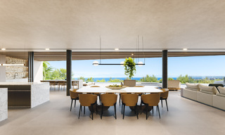 Terrain constructible + projet de villa à vendre à côté du terrain de golf à Nueva Andalucia, Marbella 64972 