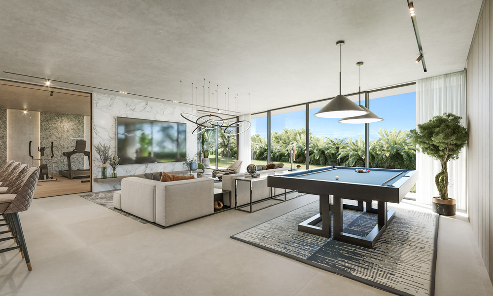 Terrain constructible + projet de villa à vendre à côté du terrain de golf à Nueva Andalucia, Marbella 64975