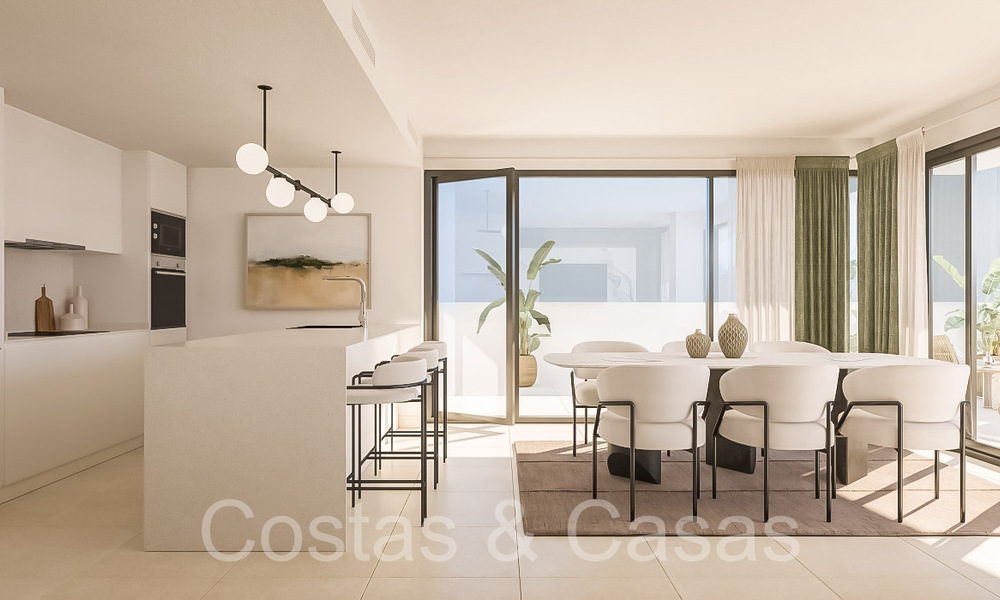 Nouveaux appartements de luxe contemporains avec vue sur la mer à vendre à Manilva, Costa del Sol 65081