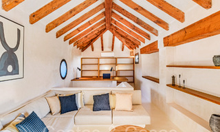 Domaine de luxe andalou avec logement d'hôtes et vue sublime sur la mer à vendre sur les collines d'Estepona 65091 