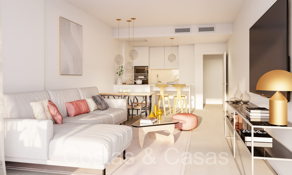 Nouveau sur le marché. Appartements élégants à vendre dans un environnement de golf privilégié à San Roque, Costa del Sol 65067