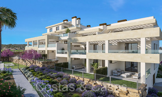 Appartements contemporains de nouvelle construction à vendre à quelques pas de la plage et avec vue sur la mer, près du centre d'Estepona 65557 