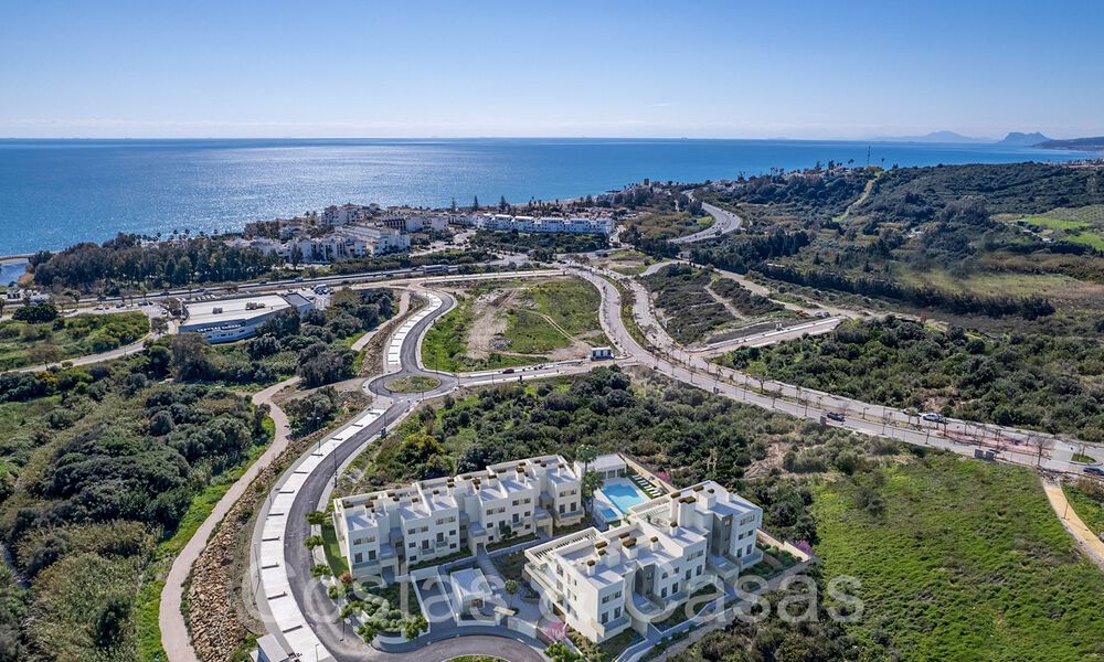 Appartements contemporains de nouvelle construction à vendre à quelques pas de la plage et avec vue sur la mer, près du centre d'Estepona 65561