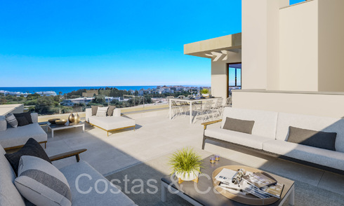 Appartements contemporains de nouvelle construction à vendre à quelques pas de la plage et avec vue sur la mer, près du centre d'Estepona 65563
