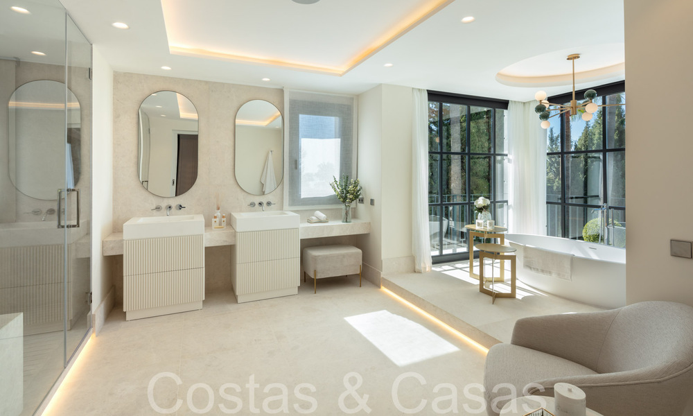 Incroyable villa de luxe avec vue sur la mer à vendre à Sierra Blanca sur le Golden Mile de Marbella 66337