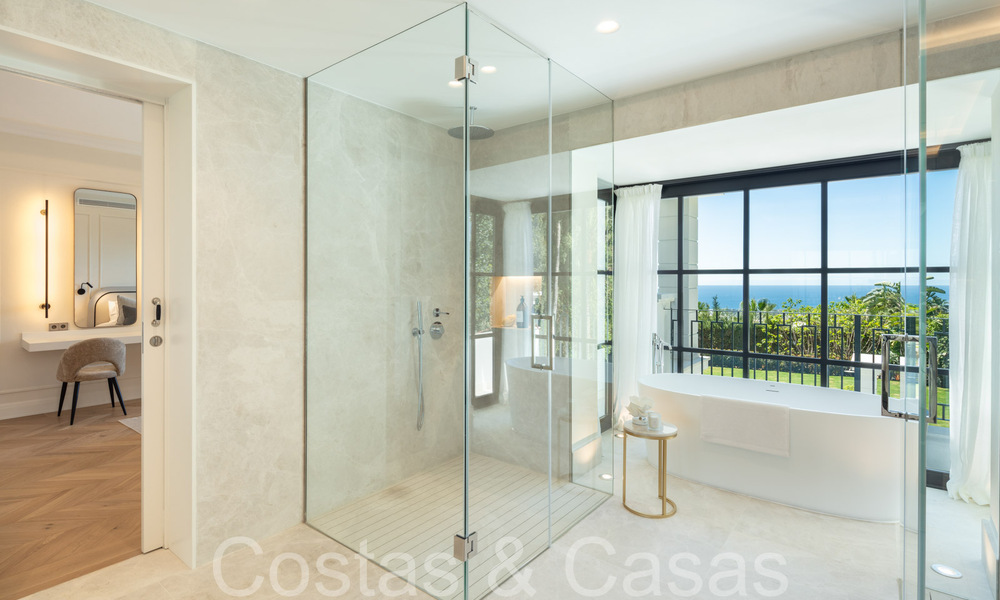 Incroyable villa de luxe avec vue sur la mer à vendre à Sierra Blanca sur le Golden Mile de Marbella 66348