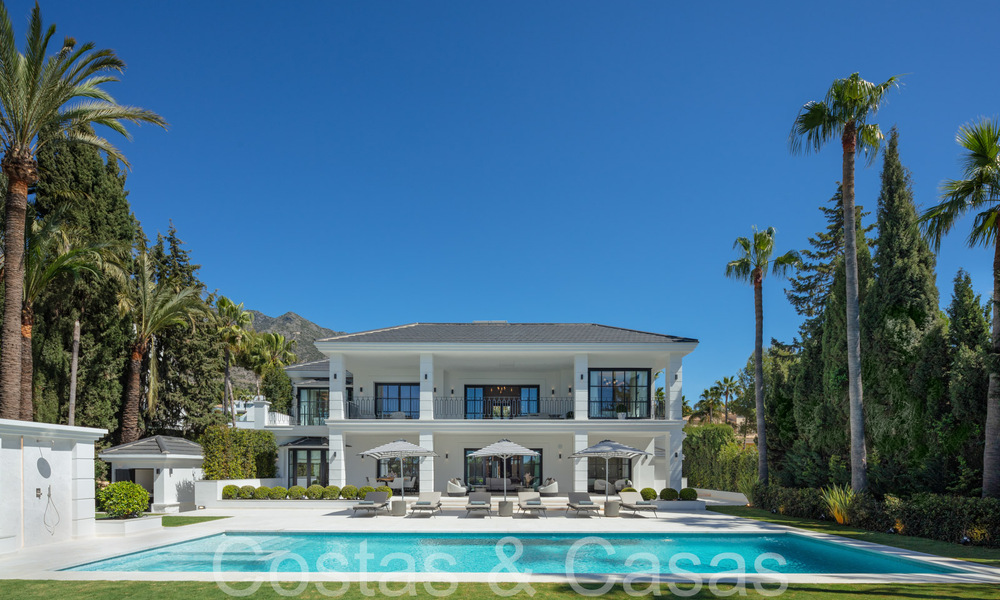 Incroyable villa de luxe avec vue sur la mer à vendre à Sierra Blanca sur le Golden Mile de Marbella 66353