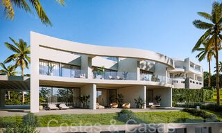 Nouvelles maisons modernes économes en énergie avec vue sur la mer à vendre à Mijas, Costa del Sol 66440 