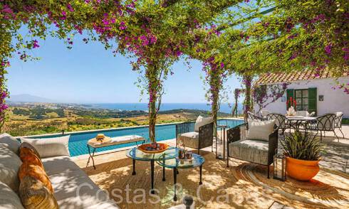 Nouvelles villas méditerranéennes de luxe à vendre avec vue panoramique sur la mer dans un resort de golf de premier plan, Costa del Sol 67238