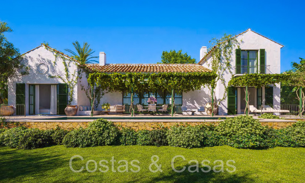 Nouvelles villas méditerranéennes de luxe à vendre avec vue panoramique sur la mer dans un resort de golf de premier plan, Costa del Sol 67240