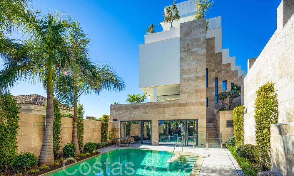 Luxueux appartement duplex avec vue panoramique sur la mer à vendre à Benahavis - Marbella 67358