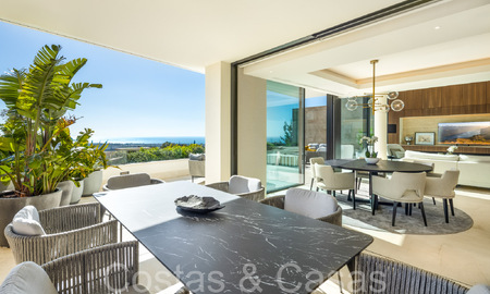 Luxueux appartement duplex avec vue panoramique sur la mer à vendre à Benahavis - Marbella 67361