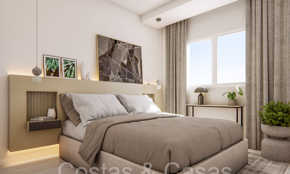 Nouveaux appartements de style moderne à vendre dans un complexe avec infrastructure de première classe à Fuengirola, Costa del Sol 67427