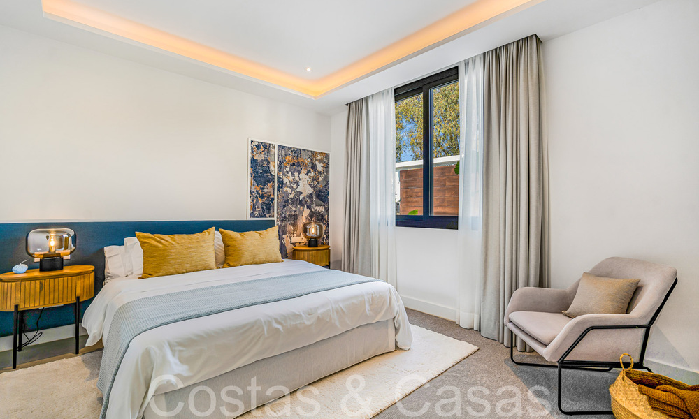 Villa de luxe moderniste à vendre dans un quartier résidentiel exclusif et fermé sur le Golden Mile de Marbella 67622