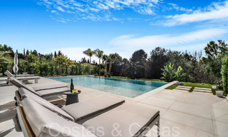 Villa de luxe moderniste à vendre dans un quartier résidentiel exclusif et fermé sur le Golden Mile de Marbella 67630 
