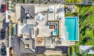 Villa de luxe moderniste à vendre dans un quartier résidentiel exclusif et fermé sur le Golden Mile de Marbella 67631 