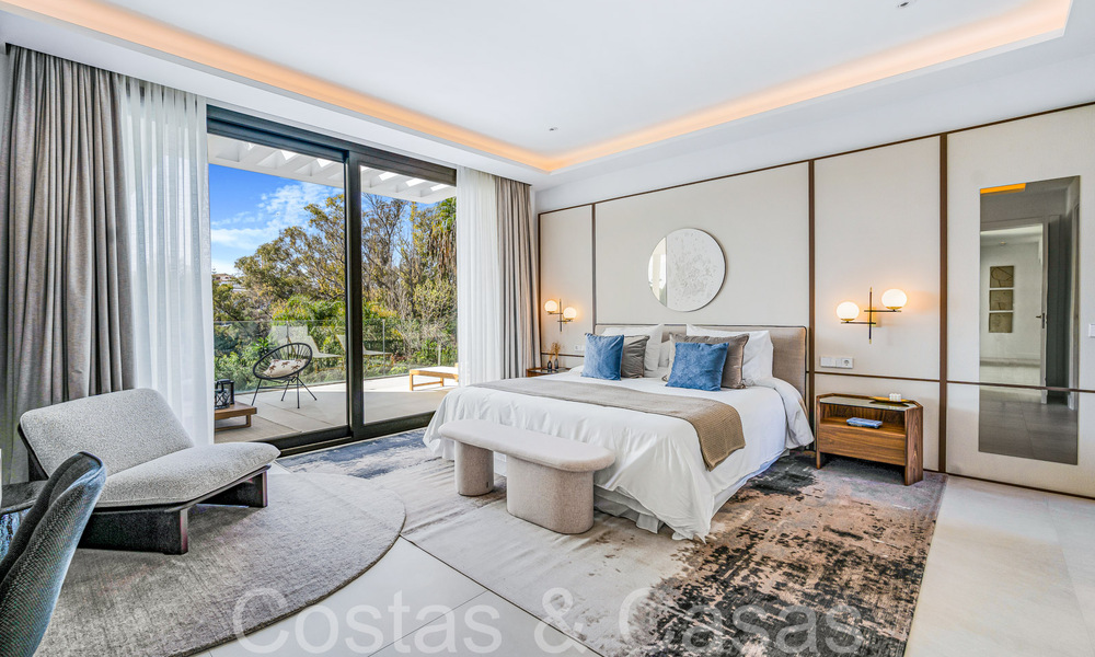 Villa de luxe moderniste à vendre dans un quartier résidentiel exclusif et fermé sur le Golden Mile de Marbella 67634