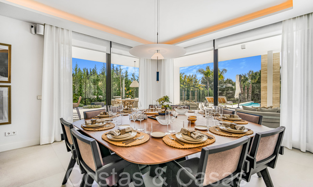 Villa de luxe moderniste à vendre dans un quartier résidentiel exclusif et fermé sur le Golden Mile de Marbella 67670