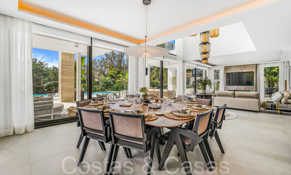 Villa de luxe moderniste à vendre dans un quartier résidentiel exclusif et fermé sur le Golden Mile de Marbella 67671