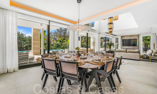 Villa de luxe moderniste à vendre dans un quartier résidentiel exclusif et fermé sur le Golden Mile de Marbella 67671 