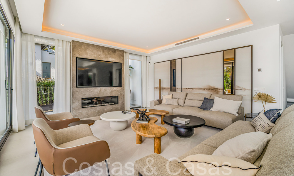 Villa de luxe moderniste à vendre dans un quartier résidentiel exclusif et fermé sur le Golden Mile de Marbella 67677