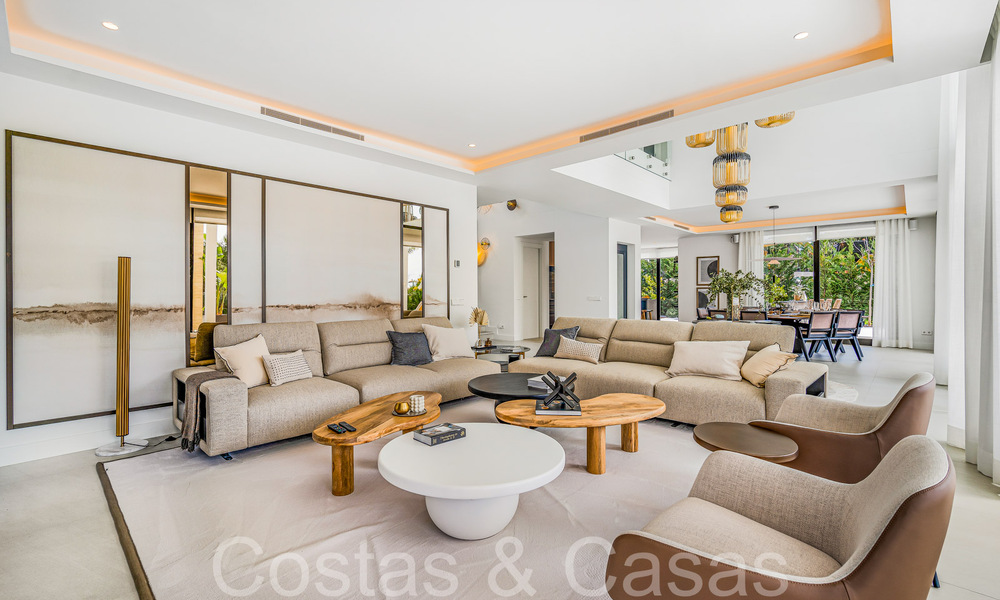 Villa de luxe moderniste à vendre dans un quartier résidentiel exclusif et fermé sur le Golden Mile de Marbella 67679