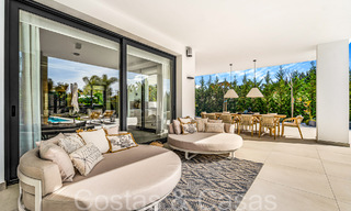 Villa de luxe moderniste à vendre dans un quartier résidentiel exclusif et fermé sur le Golden Mile de Marbella 67682 