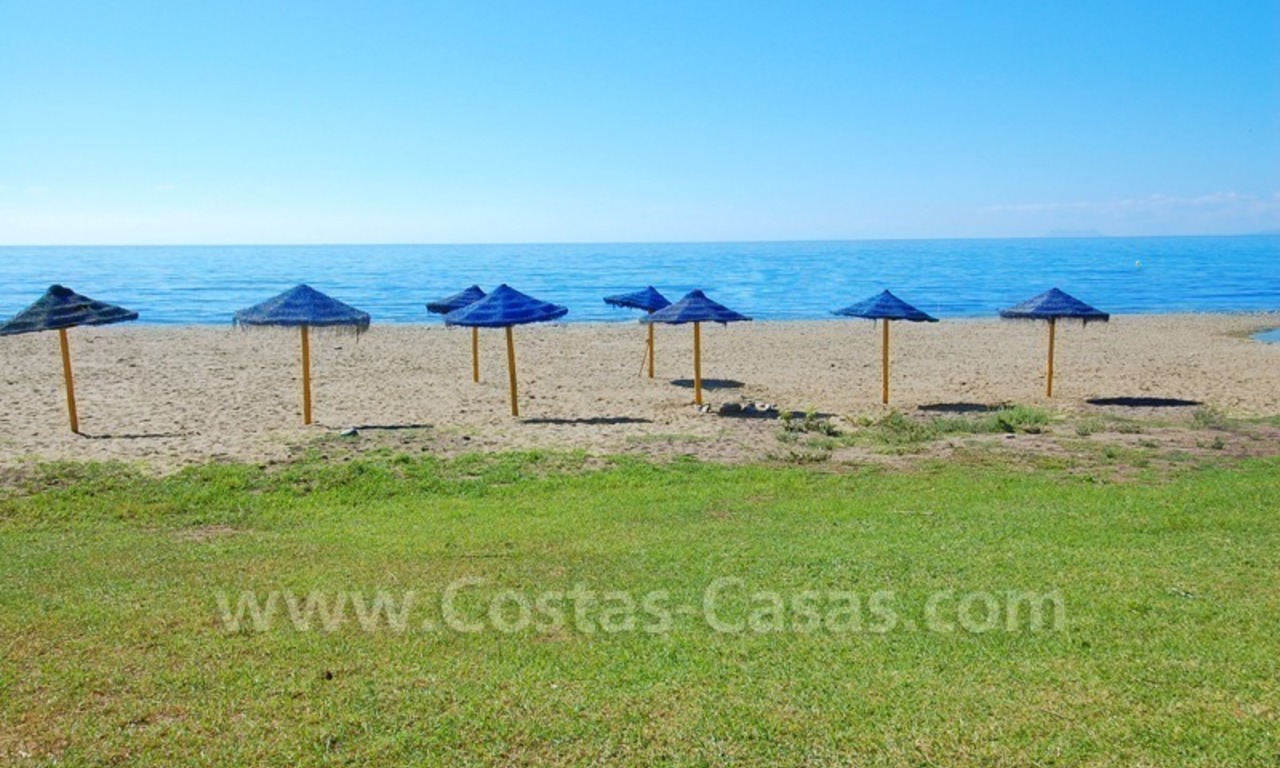 Villa de plage à vendre sur la nouvelle Mille d' Or entre Marbella et Estepona 27