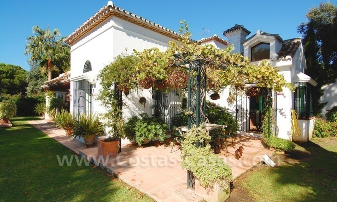 Villa de plage à vendre sur la nouvelle Mille d' Or entre Marbella et Estepona 19