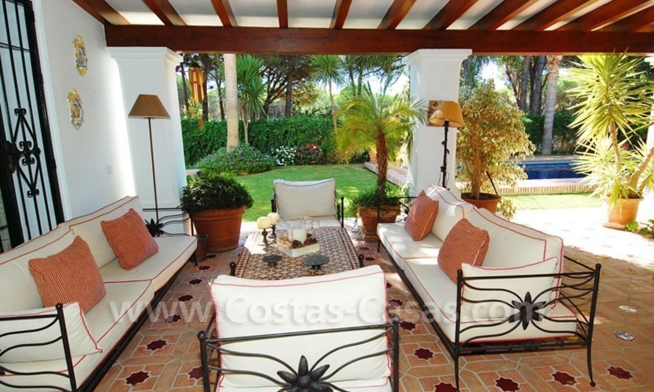 Villa de plage à vendre sur la nouvelle Mille d' Or entre Marbella et Estepona 14