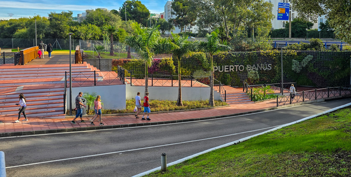 The Bridge over the Arroyo de Benabola and the Tunnel to Puerto Banus