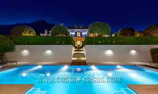 Large mansion moderne de style provençale à vendre sur la Mille d' Or à Marbella 36203 