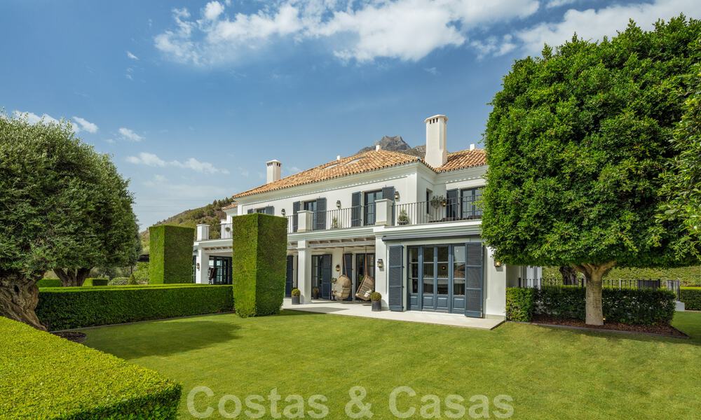 Large mansion moderne de style provençale à vendre sur la Mille d' Or à Marbella 36554