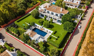 Large mansion moderne de style provençale à vendre sur la Mille d' Or à Marbella 36556 