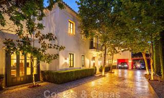Large mansion moderne de style provençale à vendre sur la Mille d' Or à Marbella 36562 