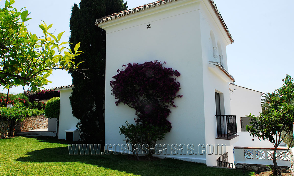Villa renovée à vendre à Benahavis - Marbella avec vue sur mer 28724