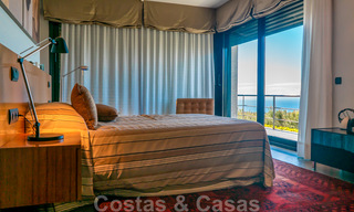 Prêt à emménager ! Villa moderne à vendre avec une vue imprenable sur la mer, juste à l'est du centre de Marbella 32714 
